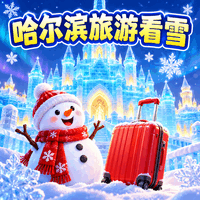 哈尔滨旅游看雪