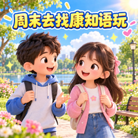 周末去找康知语玩